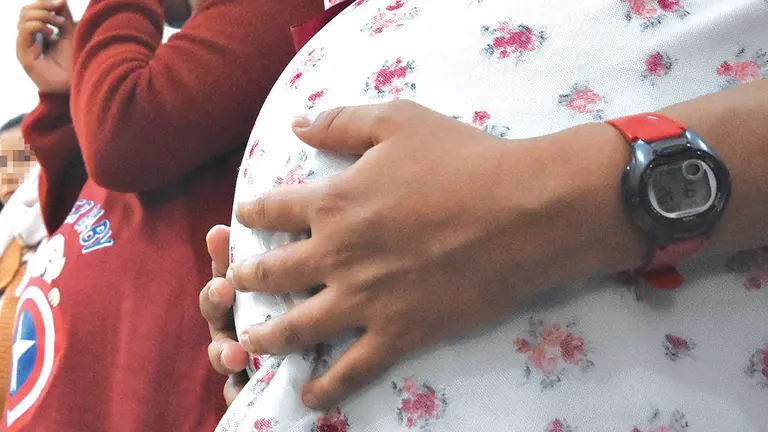 Imagen referencial de embarazo adolescente./ DICO SOL&Iacute;S