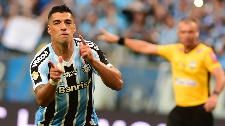 Luis Su&aacute;rez en el Gremio./ EFE