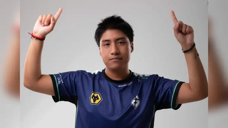El jugador boliviano Adri&aacute;n C&eacute;spedes, m&aacute;s conocido como Wisper. FACEBOOK EVIL GENIUSES