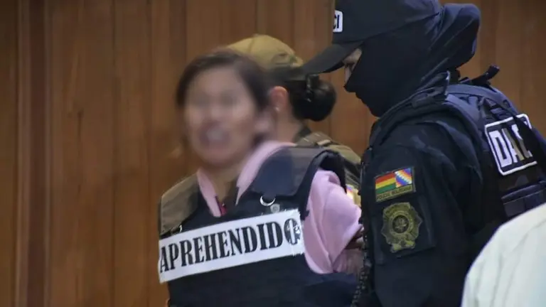 Elizabeth M., de 25 a&ntilde;os, supuesta secuestradora y asesina de una ni&ntilde;a de 7 a&ntilde;os en Coripata. MINISTERIO DE GOBIERNO