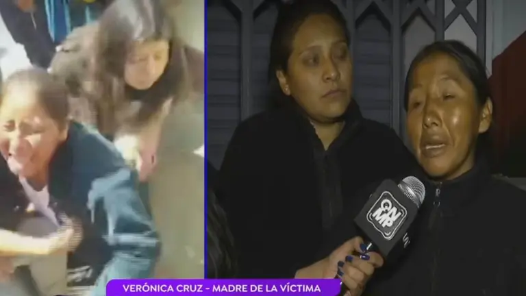 Ver&oacute;nica Cruz, mam&aacute; de Yhurayma, la ni&ntilde;a asesinada en Coripata. QNMP