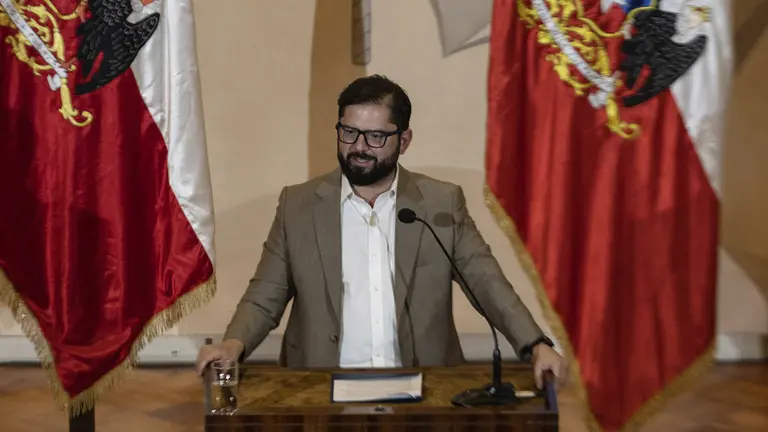 El presidente de Chile, Gabriel Boric, en una fotograf&iacute;a de archivo./ EFE