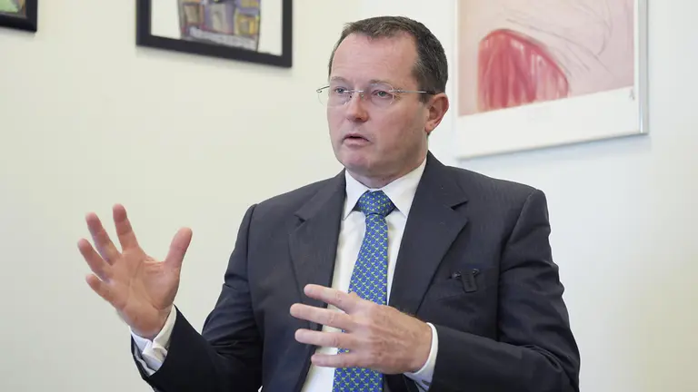 El director en funciones del Departamento del Hemisferio Occidental del Fondo Monetario Internacional (FMI), Nigel Chalk./ EFE