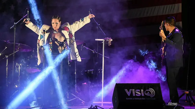 Concierto realizado en Cochabamba./ DICO SOL&Iacute;S