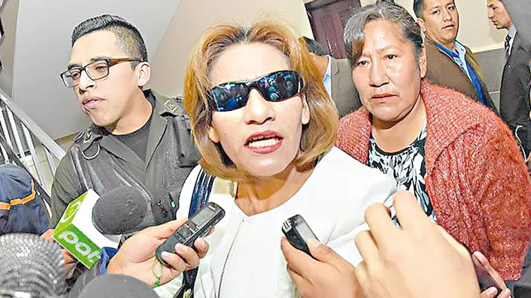 La exjueza Patricia Pacajes./ ARCHIVO/APG