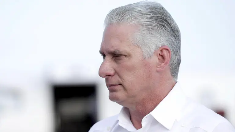 Fotografía de archivo, en la que se registró al presidente de Cuba, Miguel Díaz-Canel./ EFE