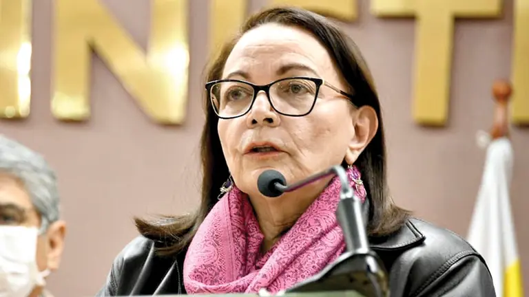 La exministra Eidy Roca, en una fotograf&iacute;a de Archivo./ DETR&Aacute;S DE LA VERDAD