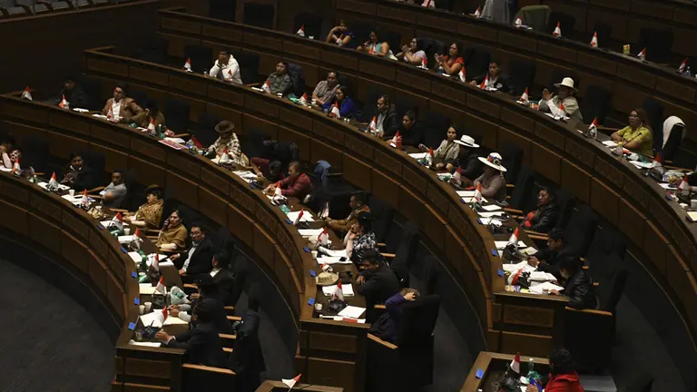 Sesi&oacute;n de la Asamblea Legislativa Plurinacional./ APG