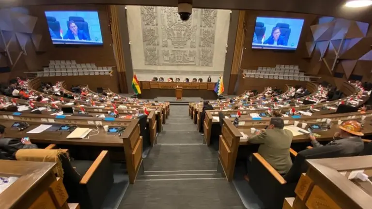 Asamble&iacute;stas, en sesi&oacute;n. C&Aacute;MARA DE DIPUTADOS
