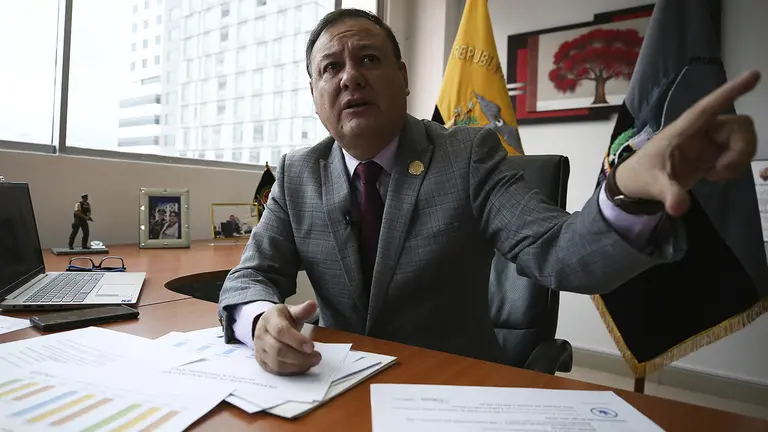 Fotograf&iacute;a de archivo del ministro del Interior de Ecuador, Juan Zapata./ EFE