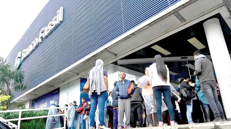 Una sucursal del banco Fassil en Santa Cruz./ ARCHIVO