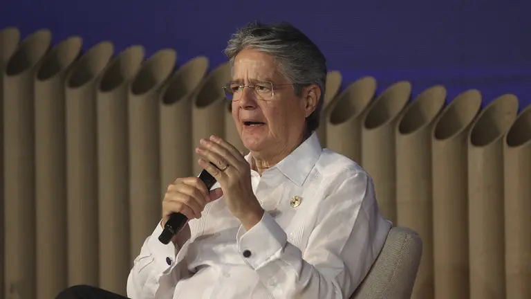 El presidente de Ecuador, Guillermo Lasso, en una fotograf&iacute;a de archivo./ EFE