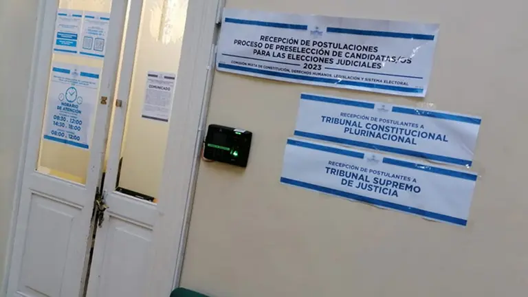 Foto referencial sobre las elecciones judiciales./ TOMADA DE ERBOL