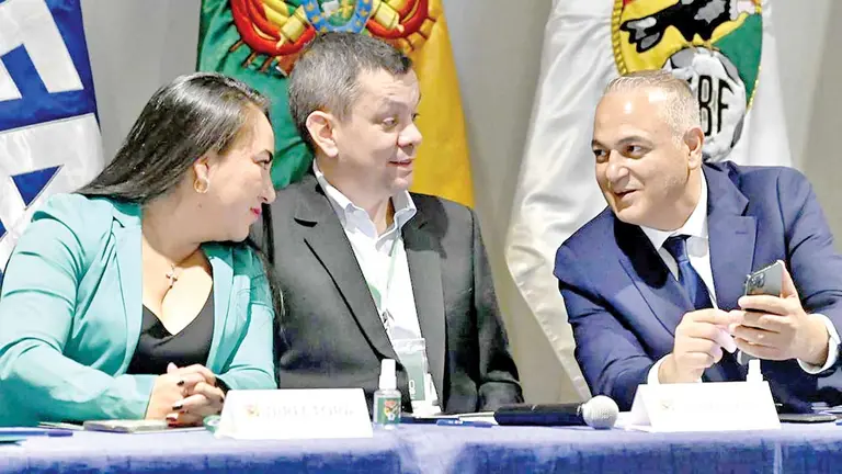 Una imagen del Congreso de la FBF en Santa Cruz./ APG