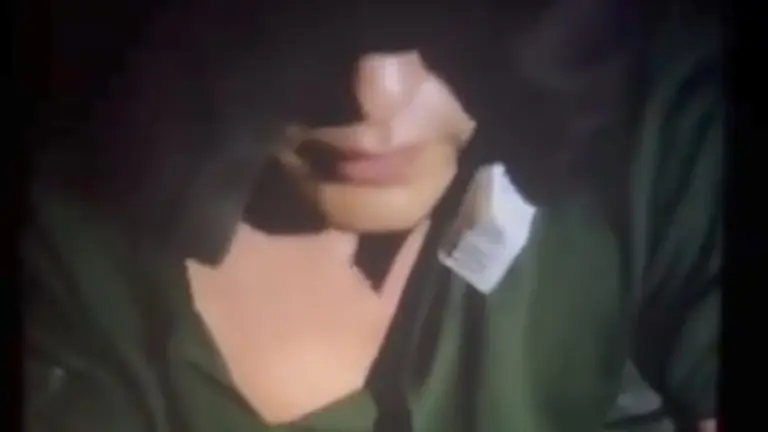 Michael, cuando a&uacute;n se encontraba bajo el poder de sus secuestradores. CAPTURA DE VIDEO RKC