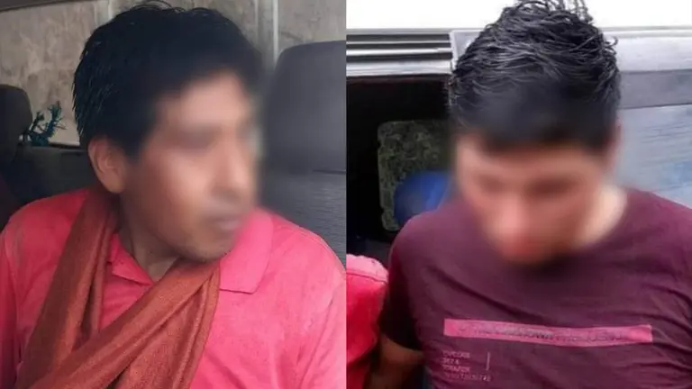 Los antisociales que perpetraron un atraco en Arapata. RRSS
