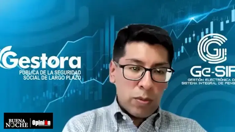 Javier Molina, responsable de Beneficios y Prestaciones de la Gestora P&uacute;blica./ CAPTURA DE VIDEO
