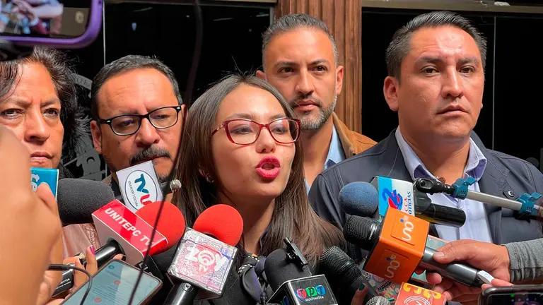 Concejales de S&uacute;mate denuncian traici&oacute;n y transfugio./ALEJANDRO ORELLANA