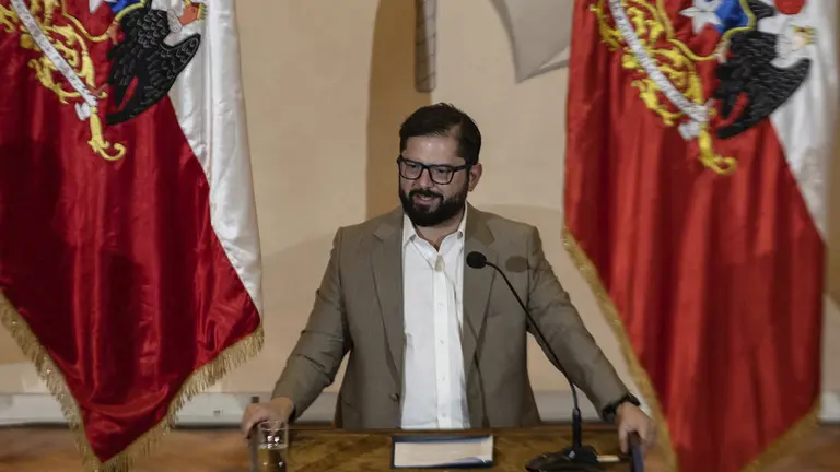 Fotograf&iacute;a de archivo del presidente de Chile, Gabriel Boric. EFE