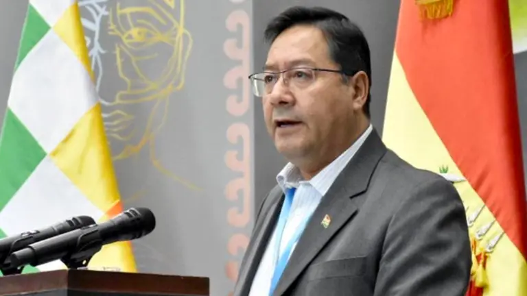 El presidente del Estado, Luis Arce./ OXIGENO.BO