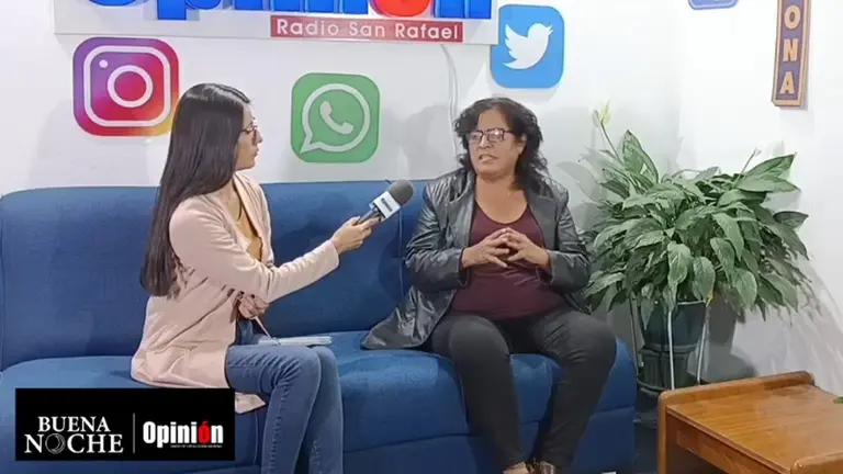 Entrevista con la concejal Marcela Vidaurre en Buena Noche./ CAPTURA DE VIDEO