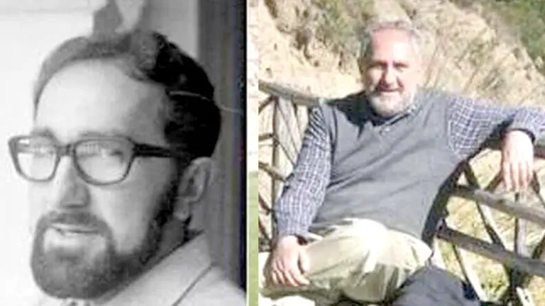 Dos fotografías del sacerdote Alfonso Pedrajas (+)./ ABI