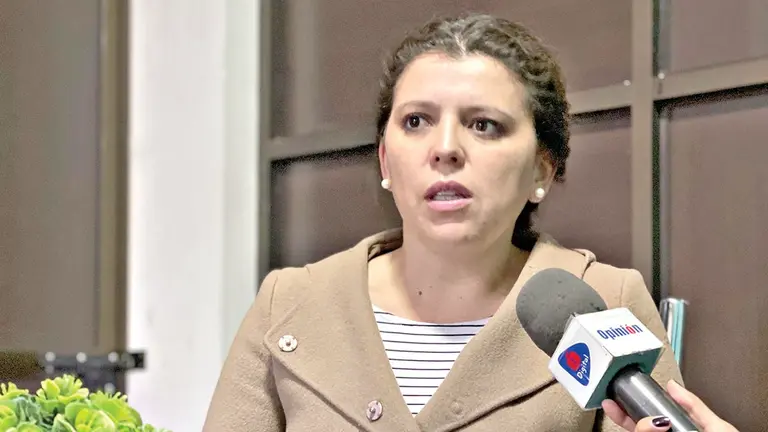 La concejala Daniela Cabrera en entrevista con OPINIÓN, este 9 de mayo./ ALEJANDRO ORELLANA