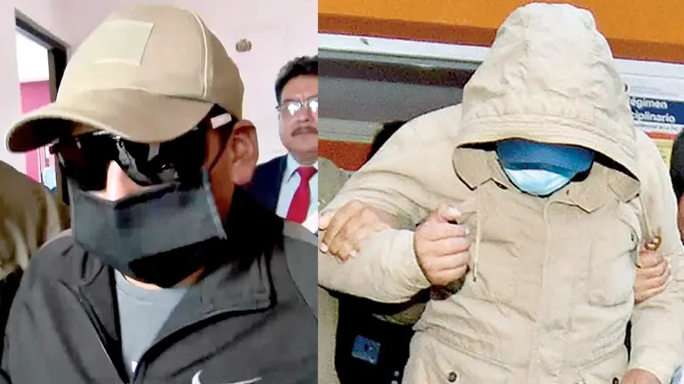 Los dos militares detenidos detenidos por presunto delito de lesiones grav&iacute;simas./ APG