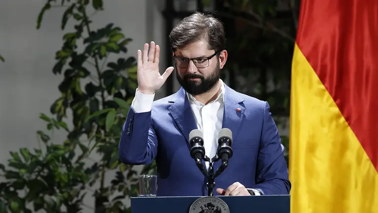 El presidente de Chile, Gabriel Boric, en una fotograf&iacute;a de archivo./ EFE