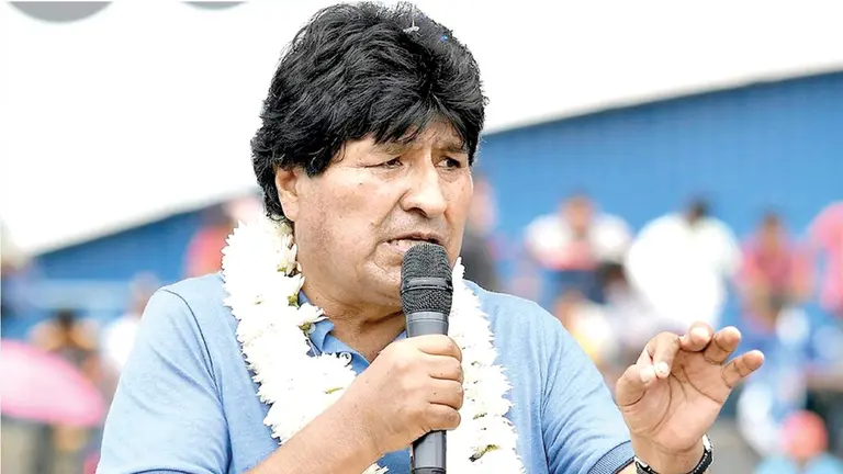 El jefe nacional del MAS, Evo Morales./ ARCHIVO