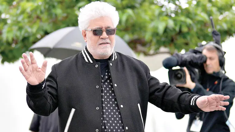 Pedro Almod&oacute;var en el Festival de Cannes./ EFE