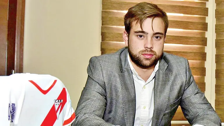 Andr&eacute;s Costa, presidente de Always Ready de El Alto./ VIVA SPORTS