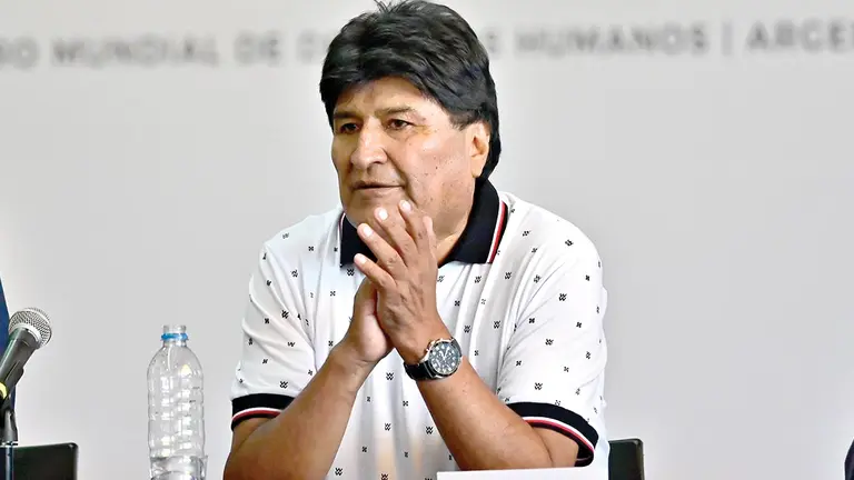 El expresidente Evo Morales, en una fotograf&iacute;a de archivo./ EFE