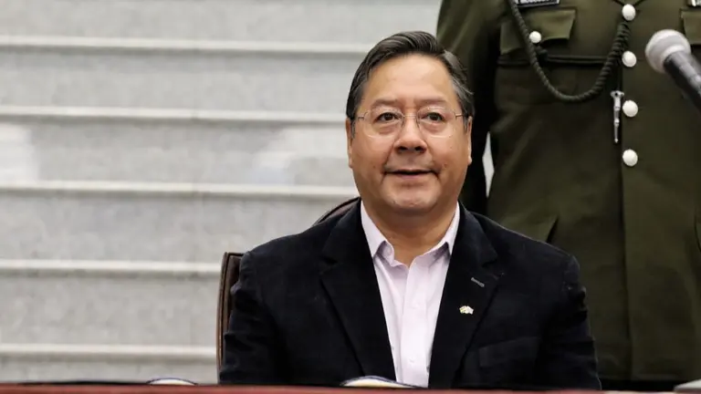 El presidente Luis Arce. PRENSA LUCHO ARCE