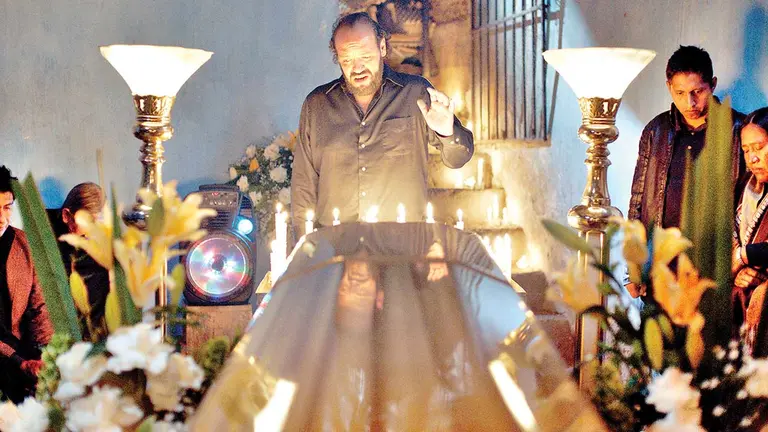Una escena de la pel&iacute;cula boliviana "El visitante"./ ABI