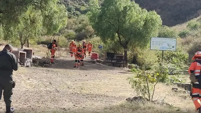 Equipos de rescate buscan a joven desaparecido en Apote./RED UNO