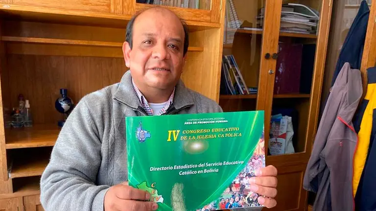 El secretario ejecutivo del &Aacute;rea de Educaci&oacute;n de la CEB, Jorge Fern&aacute;ndez. CEB