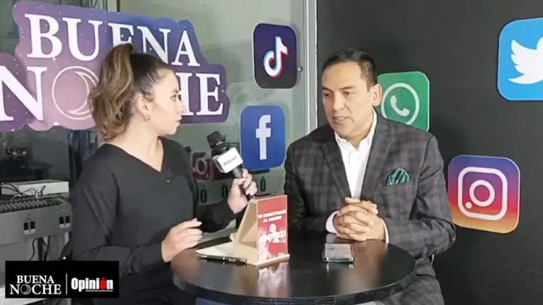 Entrevista sobre el Outlet inmobiliario que se alista para le Fexco./ CAPTURA DE VIDEO