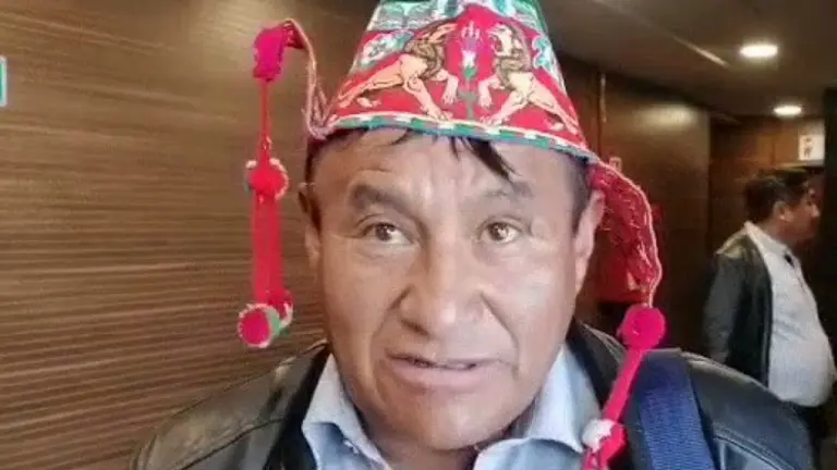 El diputado fallecido El&iacute;as Choque Ayca, de Oruro. ARCHIVO
