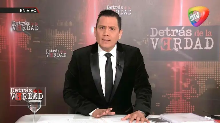 Periodista y director de DTV, Junior Arias. FACEBOOK