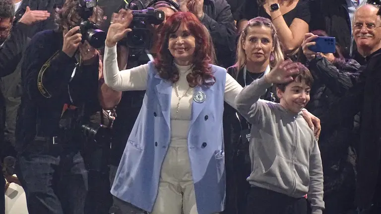 Fotografía de la vicepresidenta de Argentina, Cristina Fernández./ EFE