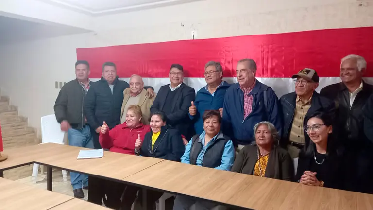 Reuni&oacute;n Ordinario de Comit&eacute; Pol&iacute;tico Nacional de ADN. Foto ADN.