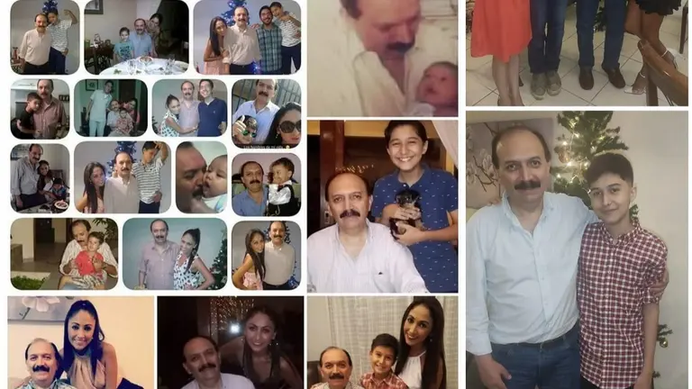 La imagen con la que Carla Colodro, la hija del fallecido interventor del Fassil, despidi&oacute; a su padre en redes sociales. RRSS