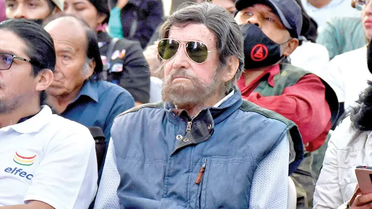 El cineasta pace&ntilde;o Jorge Sanjin&eacute;s./ DICO SOL&Iacute;S