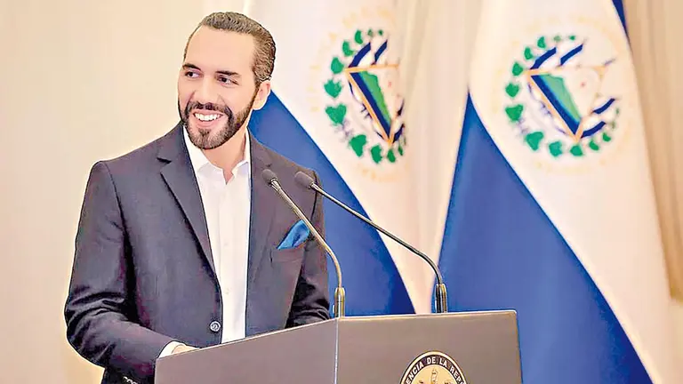 El presidente de El Salvador, Nayib Bukele. / ARCHIVO