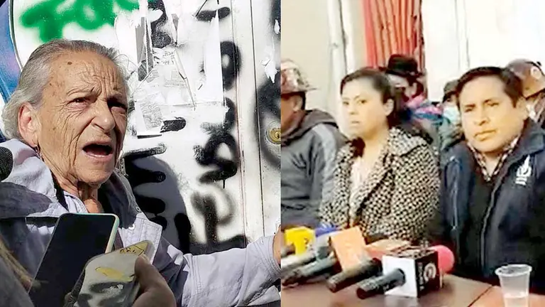 Amparo Carvajal (i) y Édgar Salazar./ ERBOL