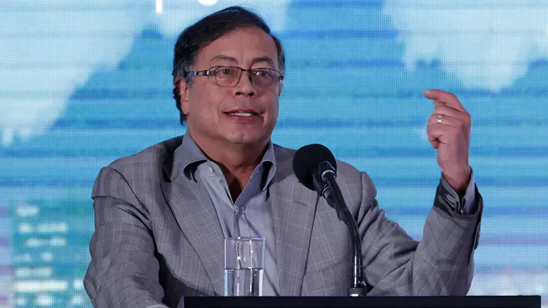 El presidente de Colombia, Gustavo Petro, en una fotograf&iacute;a de archivo./ EFE