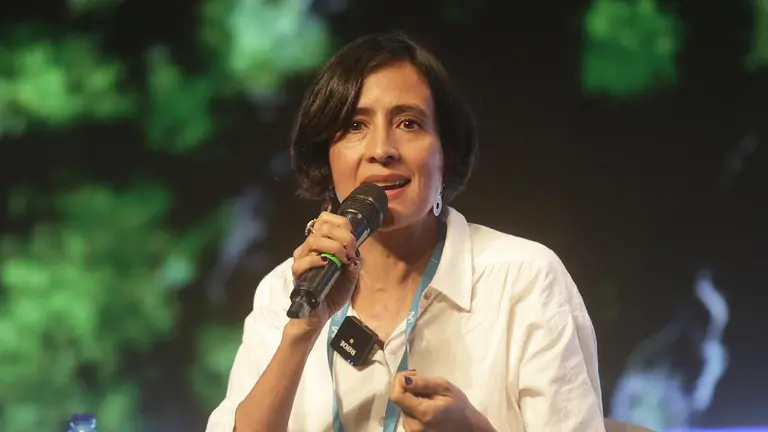Fotograf&iacute;a de archivo en la que se registr&oacute; a la ministra de Ambiente y Desarrollo Sostenible de Colombia, Susana Muhamad, en Cartagena (Colombia)./ EFE