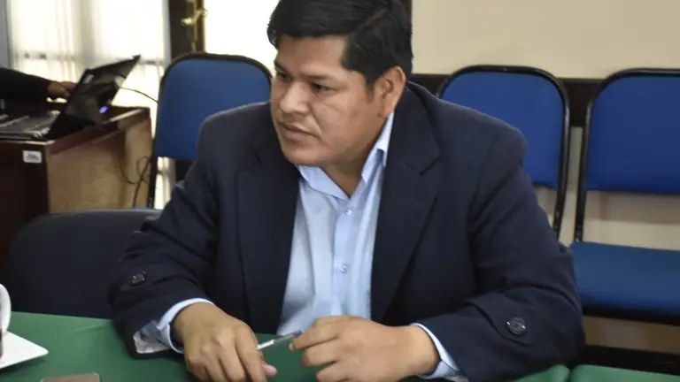 Jaime Mamani, viceministro de Sustancias Controladas./ ARCHIVO