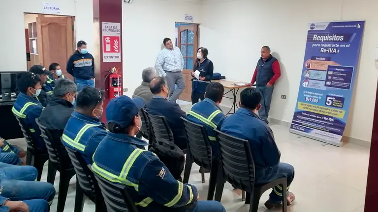 Trabajadores nuevos registrados en el servicio./ IN